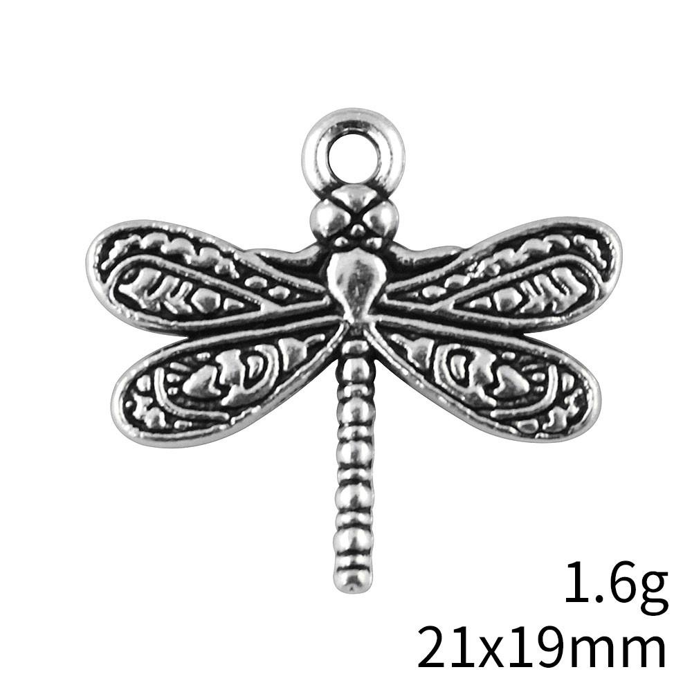Birthday Gifts Charms Bracelet Italian Dragonfly Charms Pendant Backpack Pendant Accessories