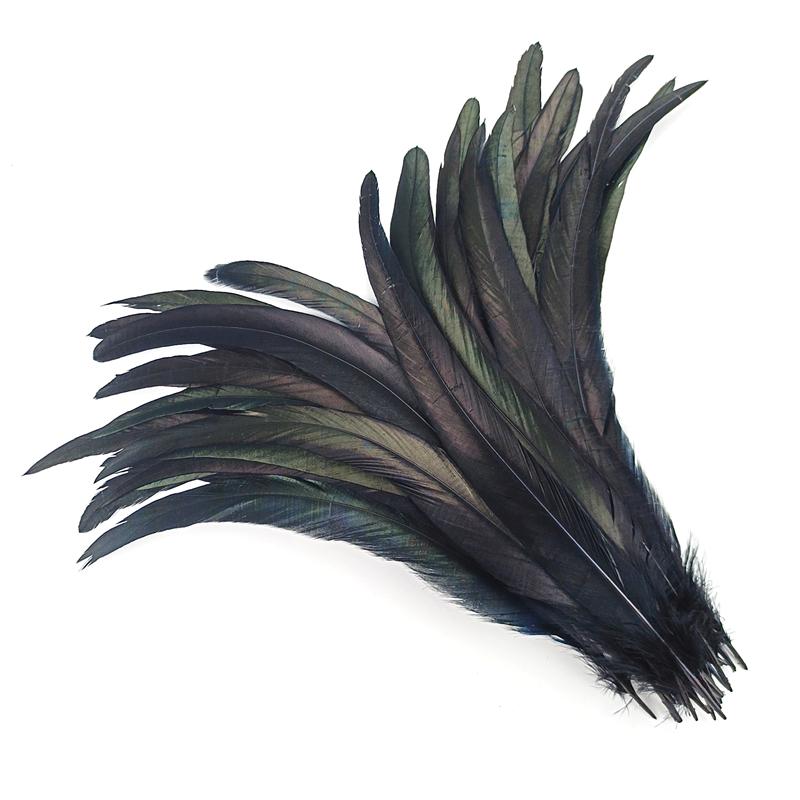 100Pcs/Lot 30-35Cm Rooster Tail Feathers Holiday Decoration Wedding Accessories Diy Indian Headdress Feather Long Pheasant Plume