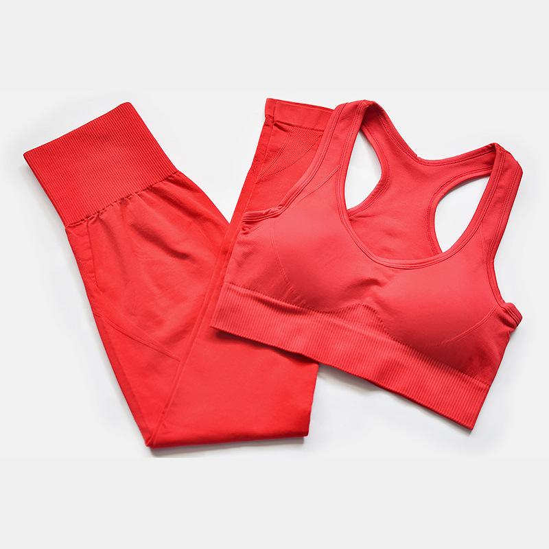 Women's Seamless Butt-Lifting Sports Vest & Yoga Set