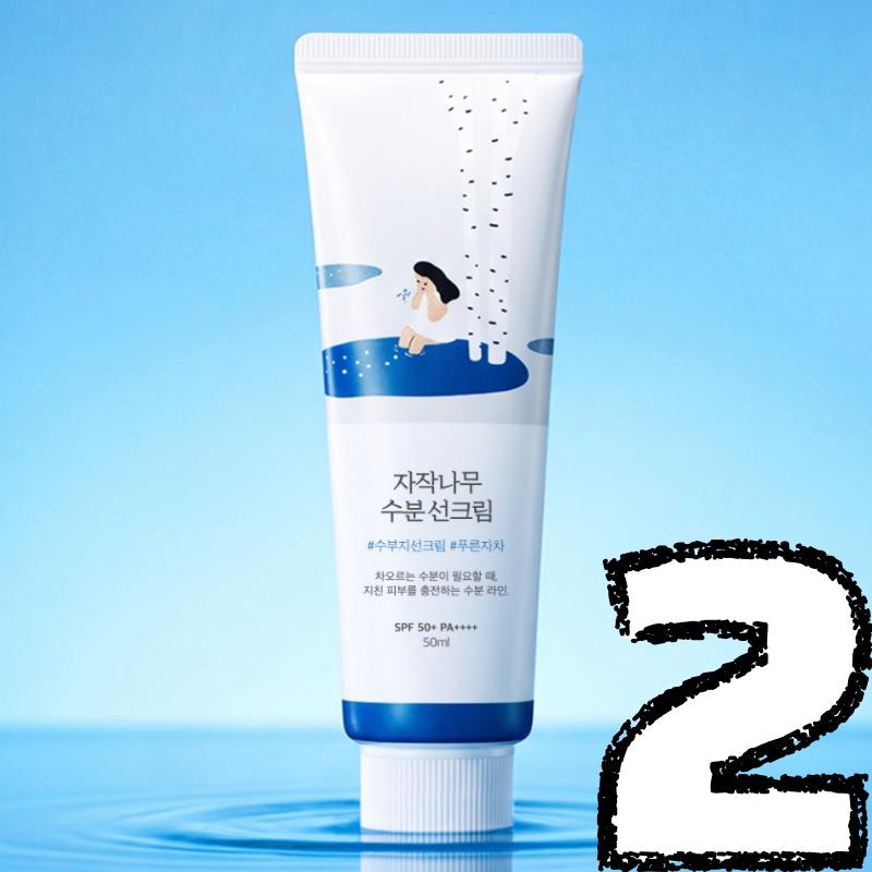 ROUND LAB Birch Juice Moisturizing Sunscreen SPF 50+ PA++++ 50ml/100ml