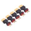 5PCS XT60 To T Plug Connector Battery To Charger ESC Male Port Conversion Adapter for RC Car
