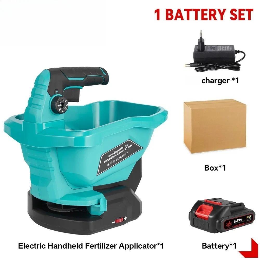 Electric Spreader Rechargeable Agricultural Fertilizer Applicator