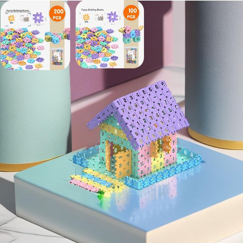 Colorful Macaron Building Blocks Fun And Educational Toy For Children 100pcs Bag