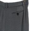 Emporio Armani Check Pattern Wool Pants 38 Black X White Women Used
