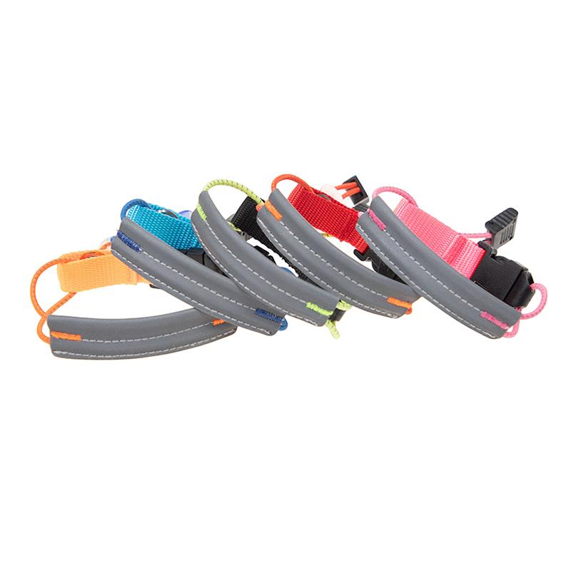 A Pair Reflective Bike Pants Strap Adjustable Elastic High Visibility Trouser Leg Straps Durable High Visibility