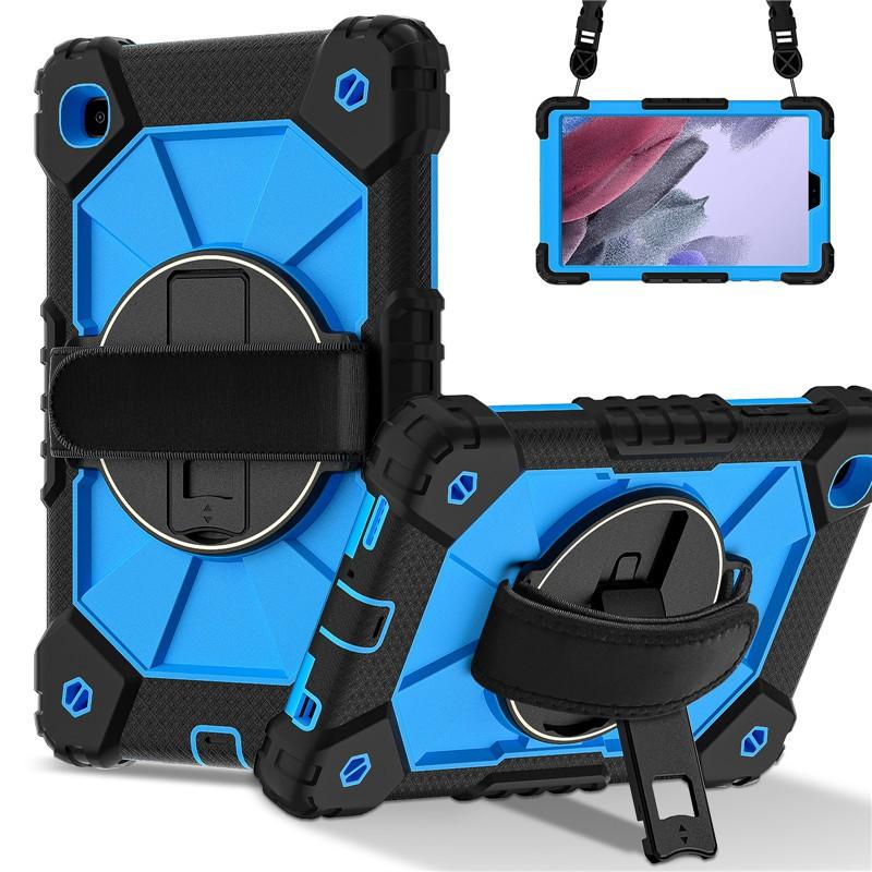 Full Coverage Silicone Case With Kickstand IPad A11 Mini 7 A9 Shockproof Stand Cover In Nordic Minimalist Style