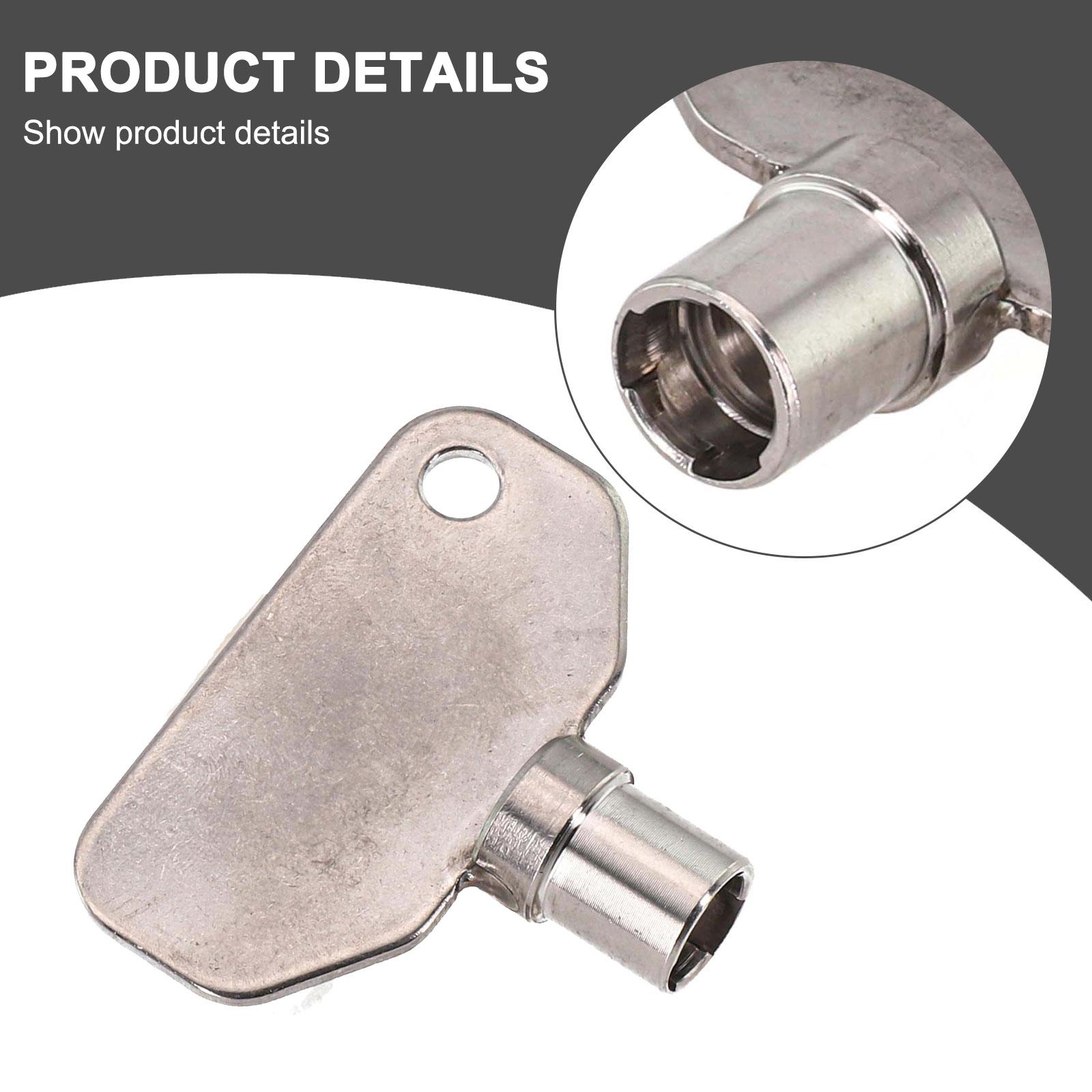 

Цинк E3 5 15 E3 26 715 15 Трубчатый ключ для капота и багажного отделения автофургона 3 notches