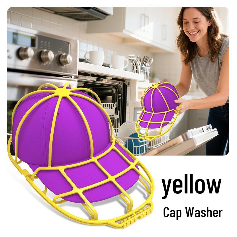 Anti-Deformation Baseball Cap Washer - Hat Bag & Rack for Machine Wash and Care