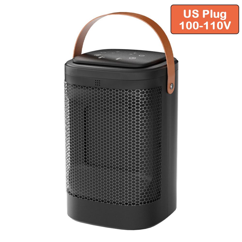 

Портативный электрический обогреватель PTC вентиляторы с дистанционным управлением настольный обогреватель 70° осциллирующий обогреватель для комнаты домашний обогреватель машина