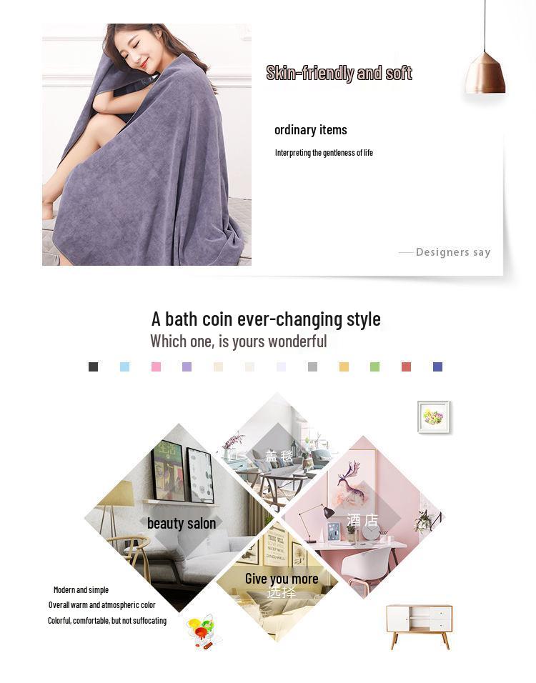 Custom Logo Beauty Salon Massage Bedspread with Face Hole