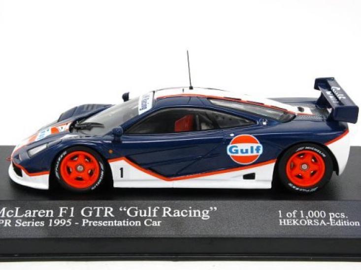 Hecorusa McLaren F1 GTR 95 BPR Series Prezentace Hotový produkt 1/43 "Gulf RacIng" #1 (HE019D)