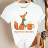 Fashion Womens Pumpkin Spice Coffee Thanksgiving Halloween Casual Crew Neck Short Sleeve Tshirt Women  T Shirt