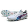Puma King Ultimate Comfortable Lightweight Mg Artificial Grass Football Shoes Men Football Shoes White Blue 107868-02