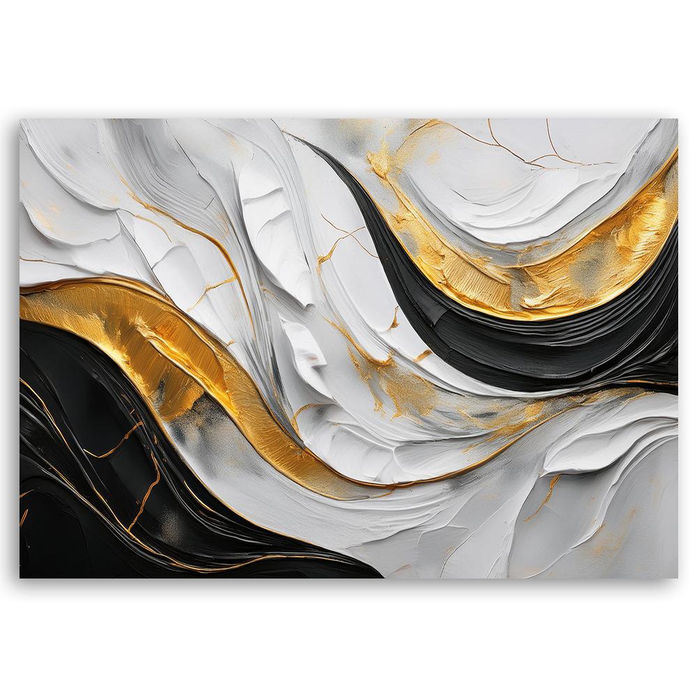 Canvas print, Waves abstraction Glamour