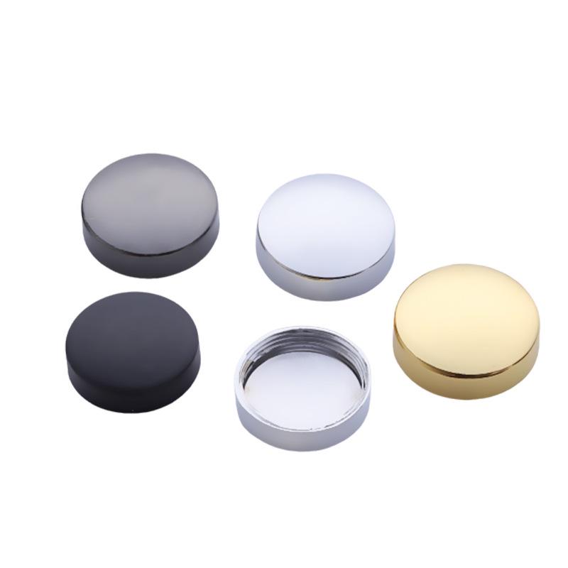 Curved Copper and Stainless Steel Decorative Mirror Nail Caps