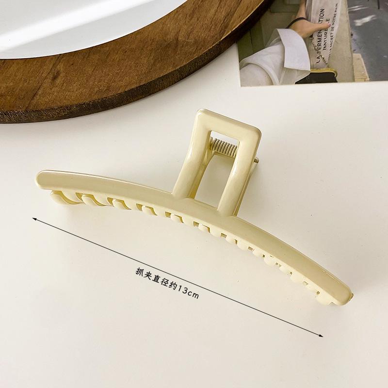 Grab Clip Large Acrylic Shark Clip Summer Hairpin Female Back Of Head Grab Clip Plate Hair Hairpin Broken Hair Bangs