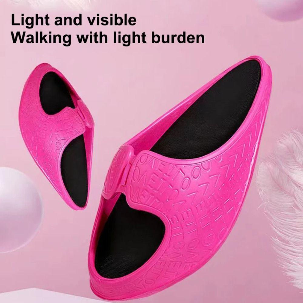 1 Pair Ankle Calf Stretching Sandals Rocking Rocking Slipper Body-shaping Slippers Yoga Practice