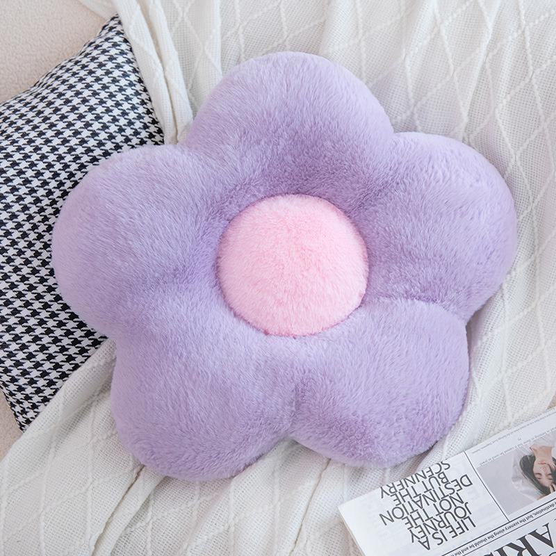 Adorable Sunflower Pillow: Seat Cushion, Sofa Cushion, Car Backrest, Bay Window Decor, Nap Pillow, Living Room Floor Mat.
