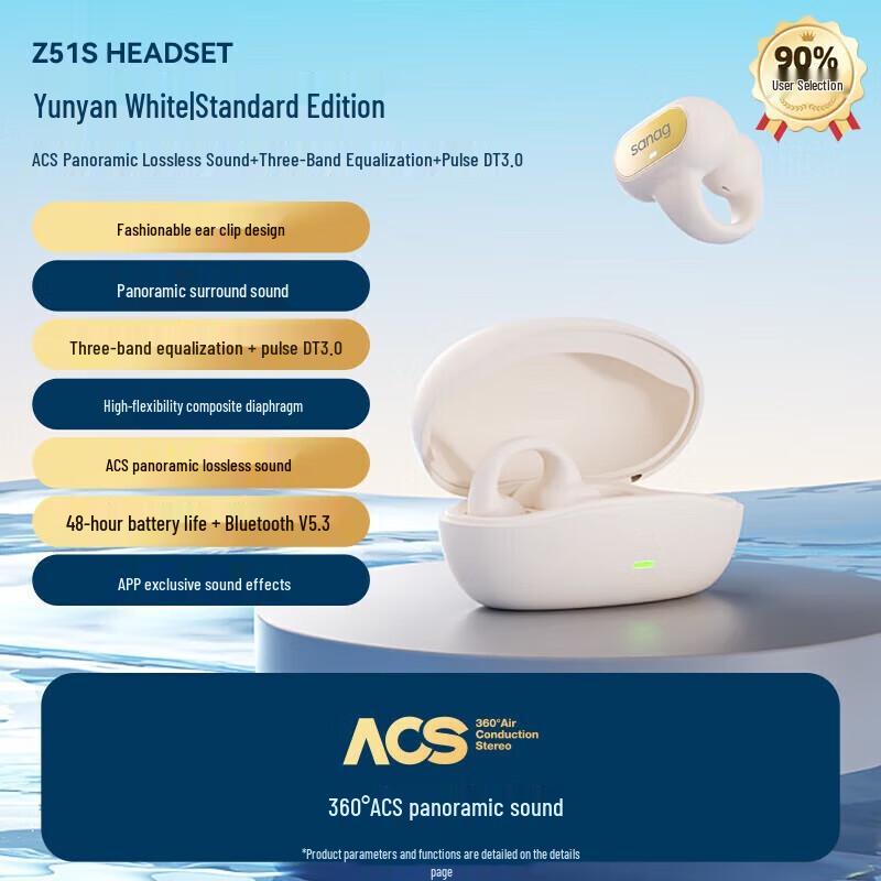 

sanag Z51SPro Wireless Clip-on Sports Earbuds