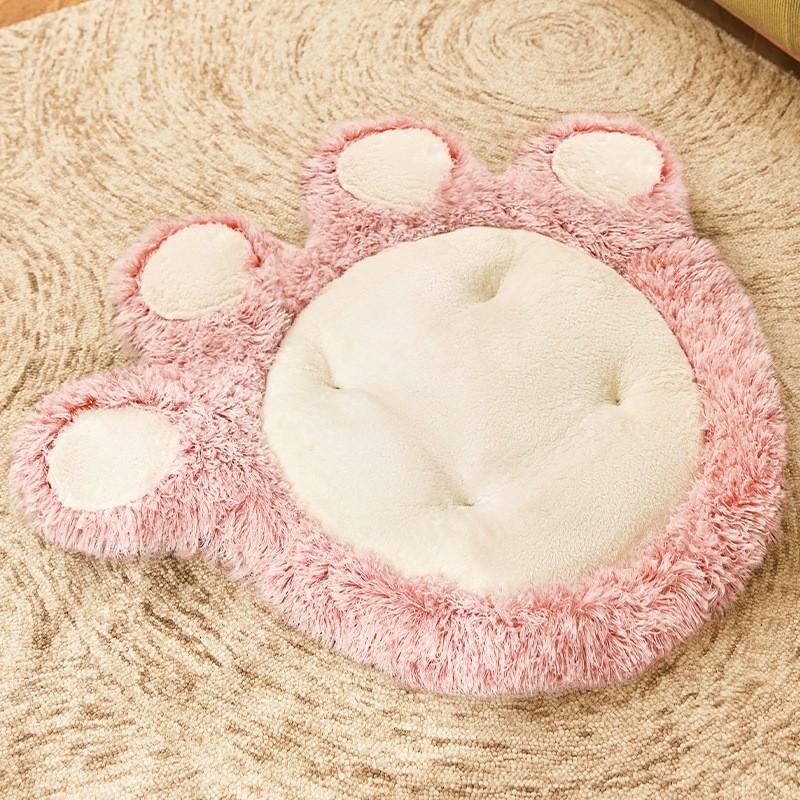 Warme Verdickte Plüsch Haustiermatte Im Winter Hundebett Katzenbett Kleines Hundebett Haustierbett L 88*70cm