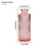 European Multicolor Vase Glass Flower Pot Basket Bottle Decoration Home Nordic Dry Transparent Hydroponic Small Bottle Gift