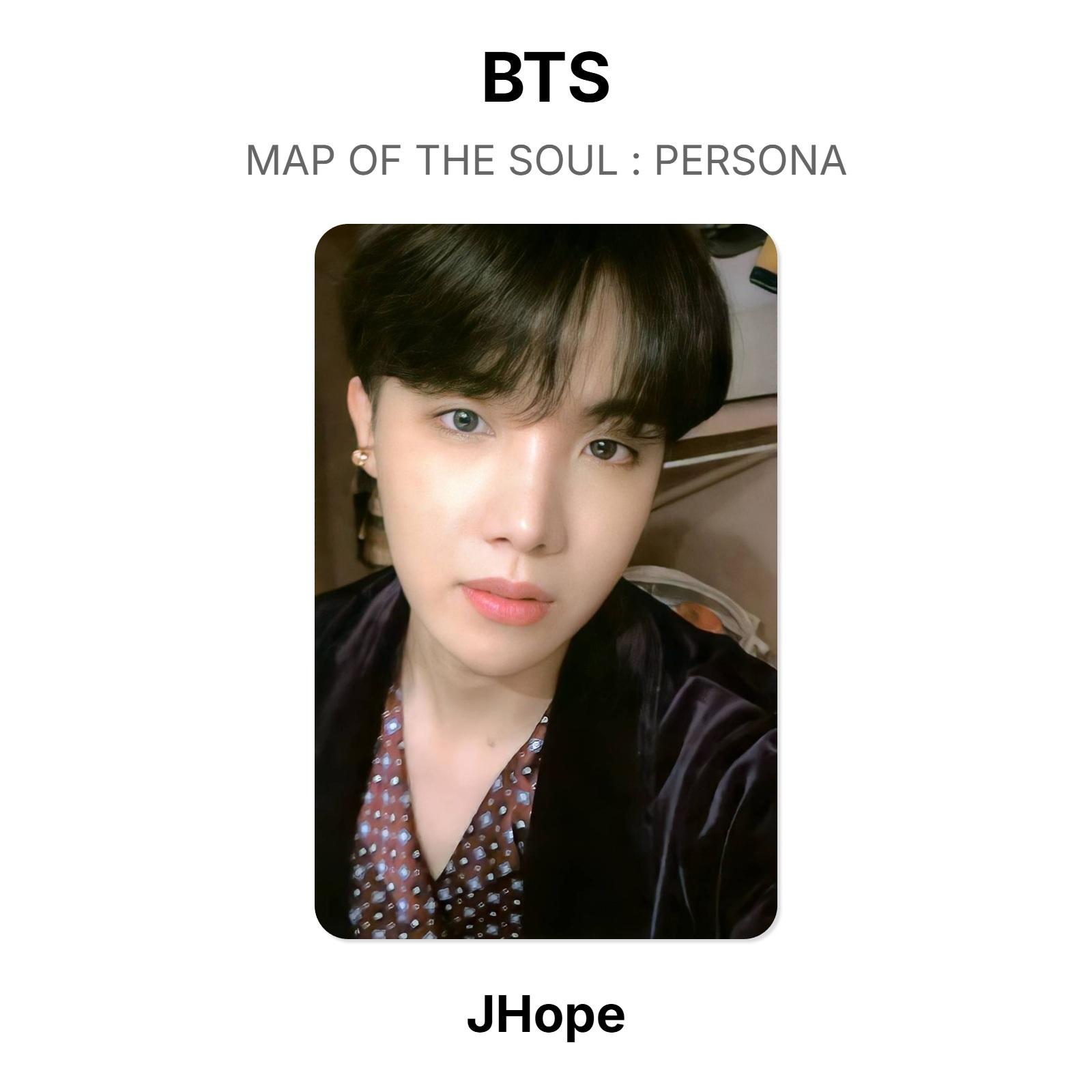 КАРТА ДУШИ BTS : Официальная фотокарточка PERSONA J-Hope