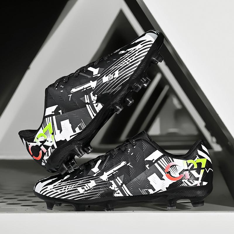 Mens Football Shoes  New Original FG/TF Football Field Boots Outdoor Grass Society Pro-Quality Workout Match Sports Shoes