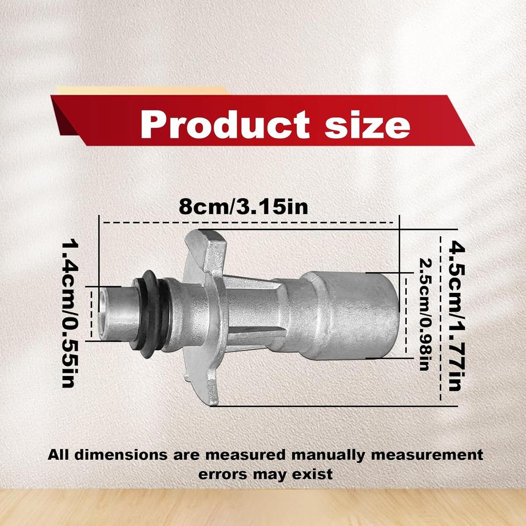R028136 Aluminium-Ölkühler-Adapter-Kit mit doppelten Wasserpumpendichtungen Kompatibel mit 2010-2016 Land Rover LR4, 2010-2021 Land Rover Range Rover