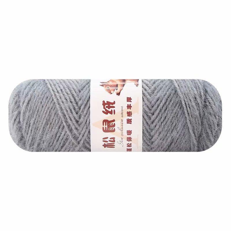 Squirrel Fluff Thread Ball Bright Silk Medium Thick Thread Handwoven Diy Hat Scarf Jacket Shawl Special Offer