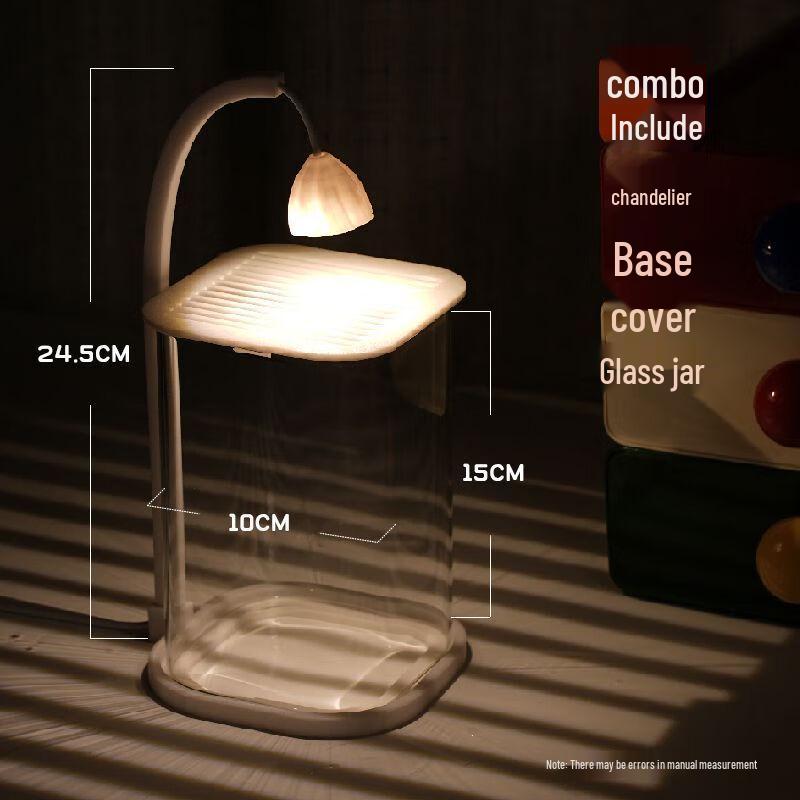 Маленький настольный аквариум Changbaosen со светодиодной подсветкой