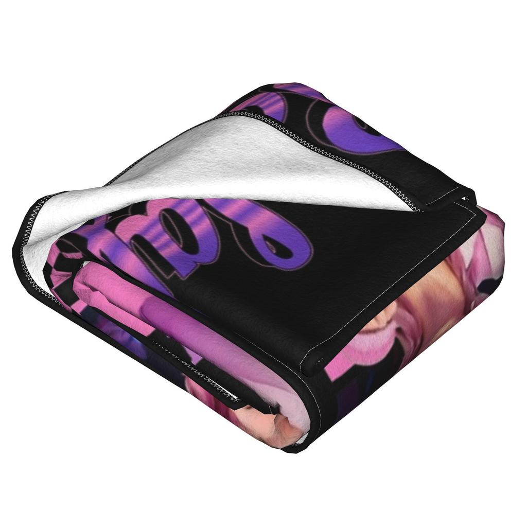 Saja jongens Kpop Demonenjagers Huntrix Deken Fleece Herfst/Winter Multifunctionele Warme Worpdeken voor Thuis Auto Spreien