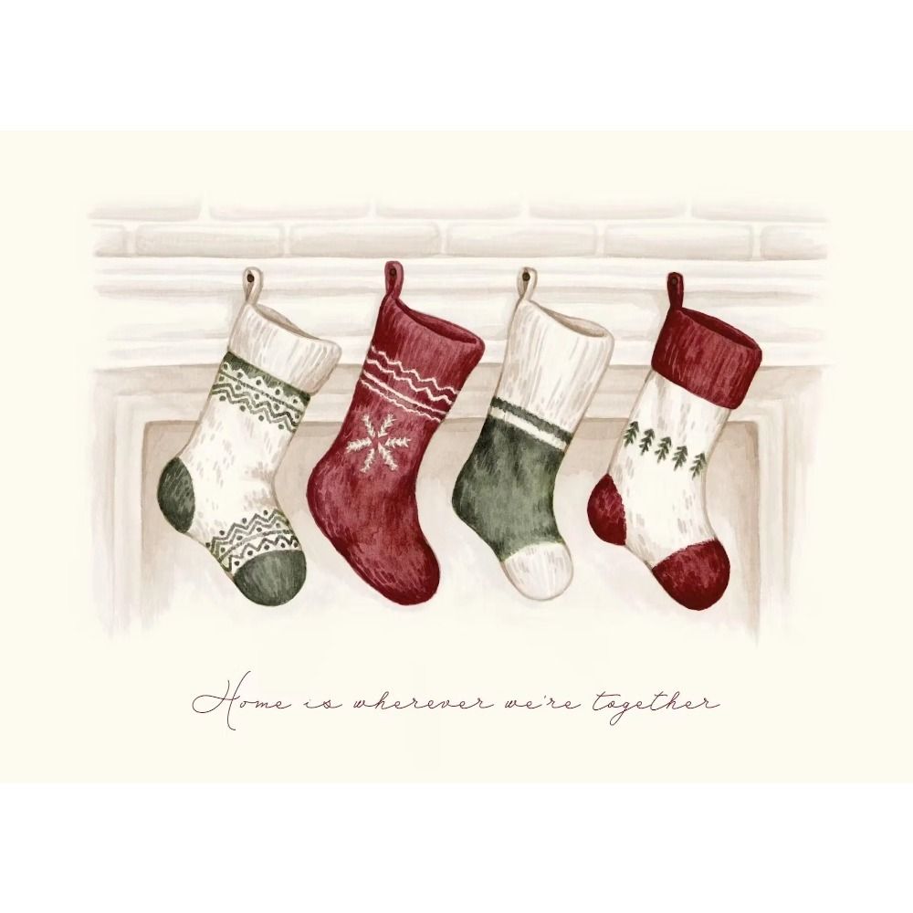 Vintage Christmas Metal Wall Decoration, Holiday Sticker Sign