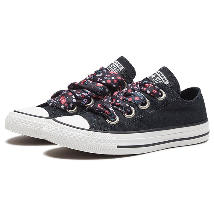 Converse Chuck Taylor All Star Big Eyelet Comfortable Low Top Canvas Shoes Women sneaker Black 560978C