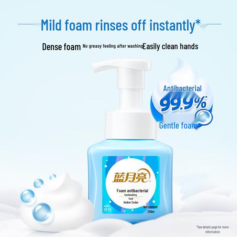Blue Moon Foaming Hand Soap - Amber Cedar Scent