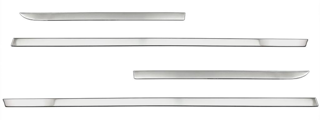 BRIGHTZ Impreza GU Super Mirror Finish Stainless Steel Plated Side Door Under Molding 4PC GU6 GU7 GU6 GU7 GU6 GU7 [SID-MOL-193]
