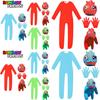 Roblox Rainbow Friends Cosplay Kostuum Jumpsuit Masker Pak Voor Kinderen Feest Verkleden