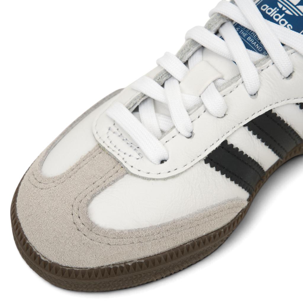 adidas Samba OG K Blanco Negro Goma Zapatillas para Niños Blanco Nube Negro Principal IE3677