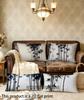 Bamboo Pattern Pillowcase Decor Suitable For Sofa Bedroom Car Pillow Cover Cushion Rectangular Back Cushion