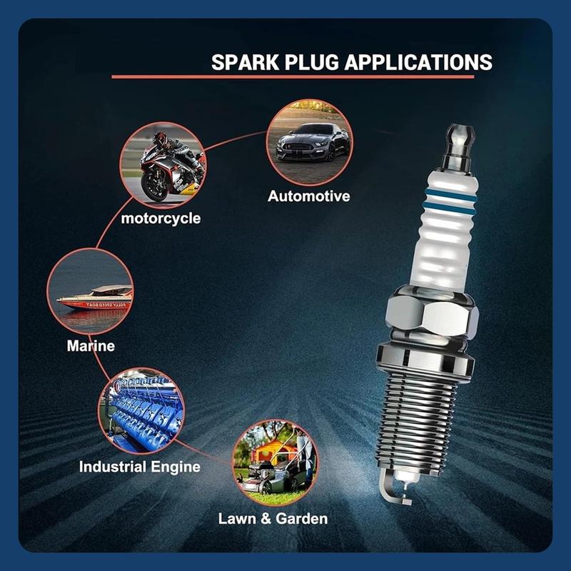 K6RTC Spark Plug Replace Compatible with Champion RC12YC BKR6ES Compatible with Kohler 12 132 02-S 12 132 06-S Briggs Stratton