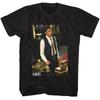 Scarface Tony At His Desk Black Adult T-Shirt