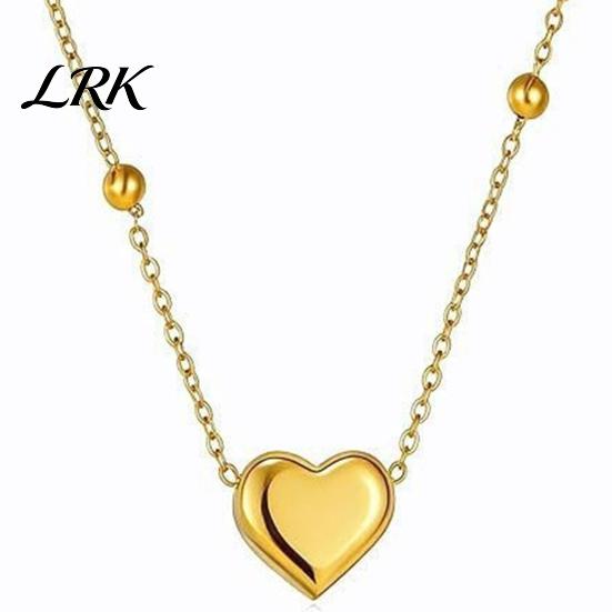 High-quality Pendant Heart Charm Necklace, Women Love Golden Minimalist Necklace Dainty for Daily Wear Work Party Durable Fashion Jewelry