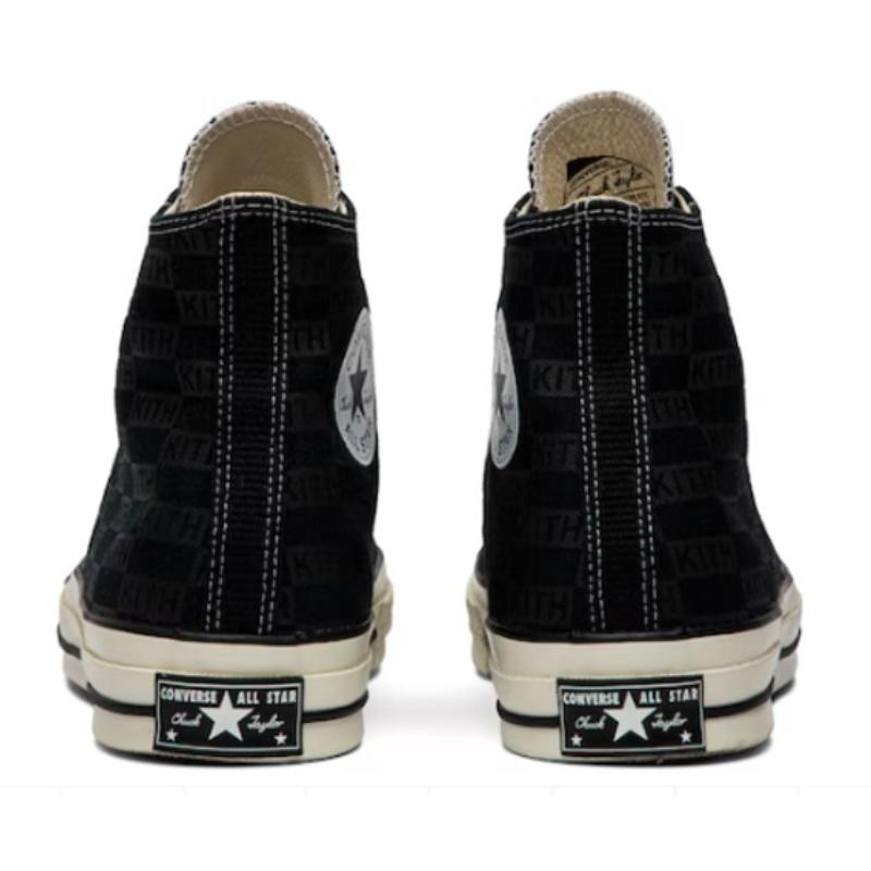Converse 1970s Hi Parchment Round-toe Lace-up High-Top Espadrilles Unisex Black