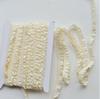 5 Meter Ruffle Lace 1CM Wide Elastic Lace Fabric Ribbon Lace Trim Ribbon Diy Craft Fabric African Fabrics Stretch