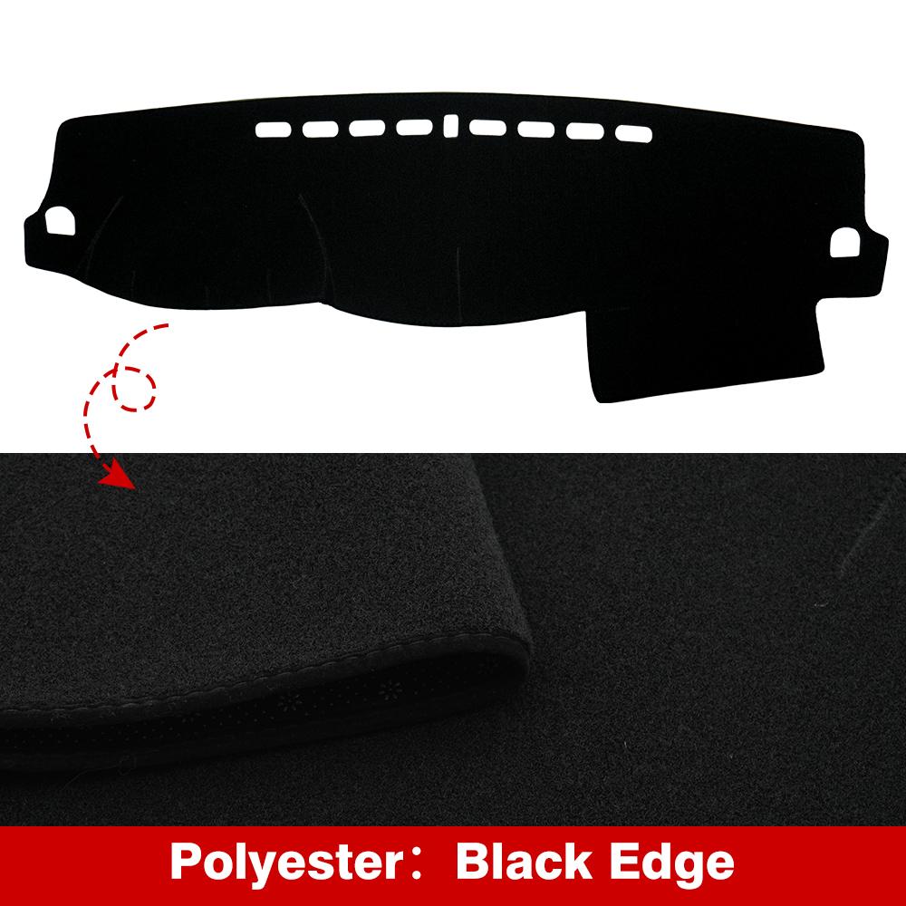 For Mitsubishi Pajero Montero 2007-2017 08 09 10 11 12 13 14 15 16 Dash Mat Anti-UV Carpets Car Accessories Car Dashboard Cover