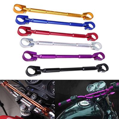 Barre transversale d'équilibre de guidon de renforcement d'alliage d'aluminium de moto universelle de 22mm