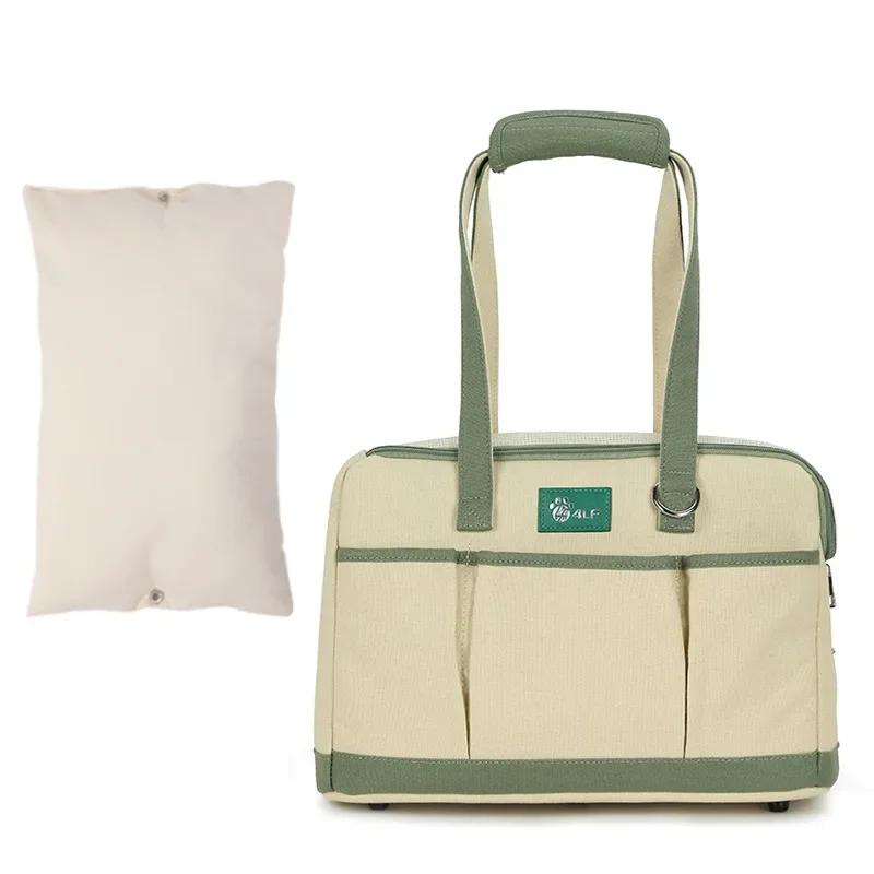 

Рюкзаки для собак Сумки-тоуты для щенков Маленький рюкзак Сумка-переноска для домашних животных Кошка Товары для маленьких собак Экологичные товары зеленые хаки