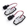 2 Pcs Kein Fehler Auto Lizenz Nummer Platte Licht Lampe Für Honda Civic Limousine Pilot Accord Limousine Odyssey Acura MDX RL TL TSX RDX