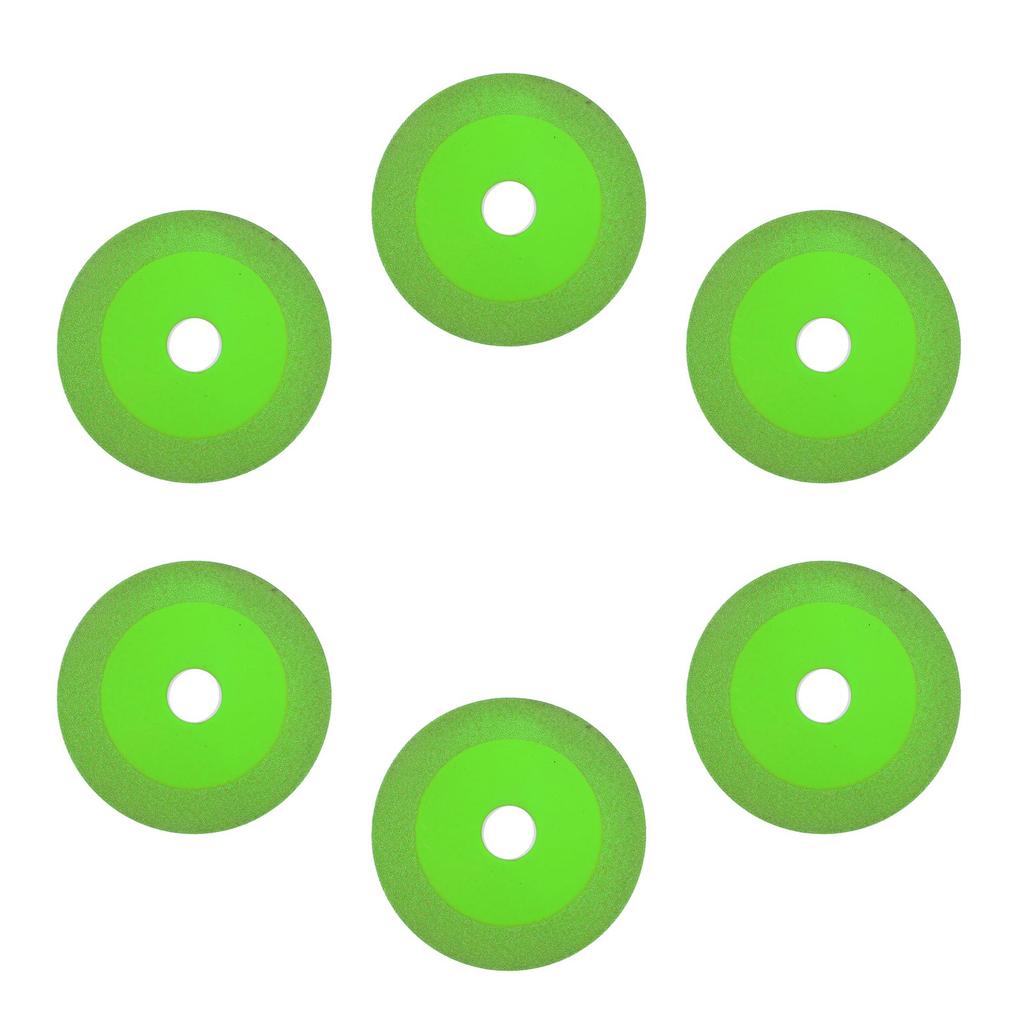 6 Stück Glasschneidscheibe Ultradünne Sägeblatt Scheibe Schleifscheibe für Glatt Poliert