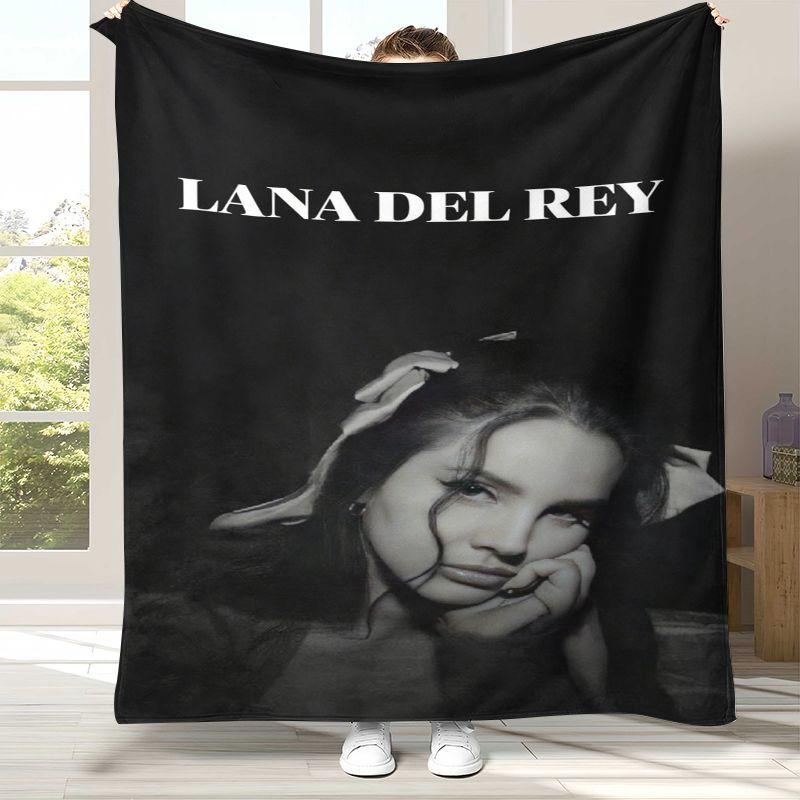Sängerin Lana Del Rey Lizzy Grant Flanelldecke, Ultraweiche Warme Plüschdecke für Zuhause Schlafzimmer Bett Sofa Abdeckung Büro Camping Geschenk