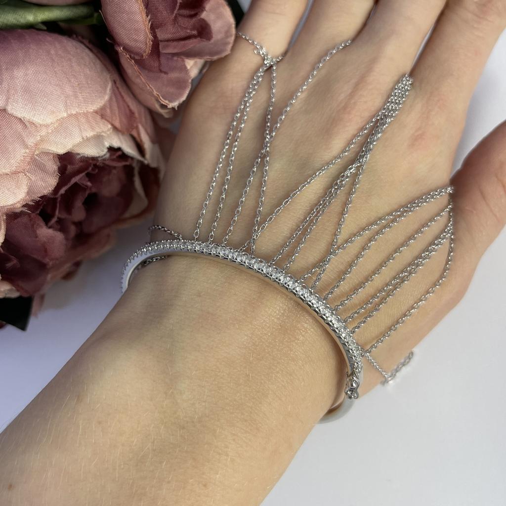 Silver Bracelet with Cubic Zirkonia (2102434)